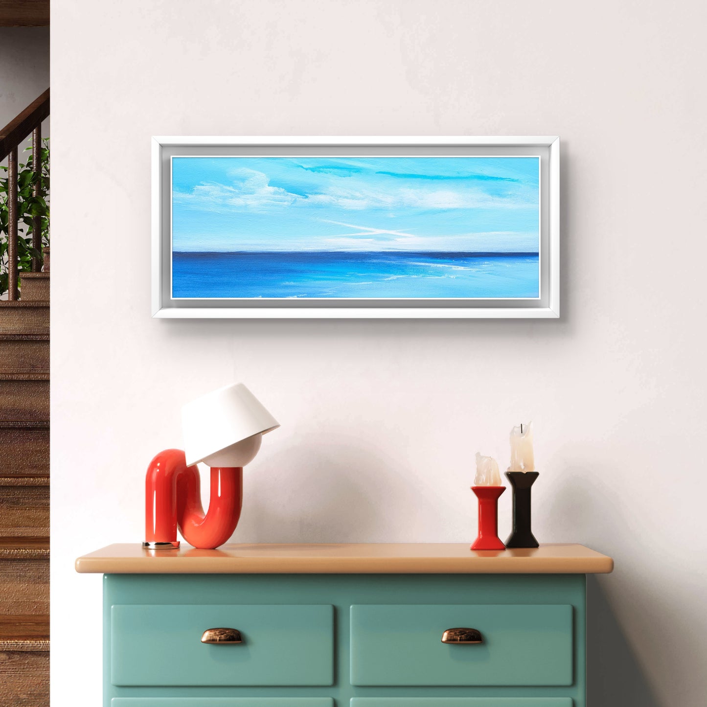 Crystal Blue, 50x20cm