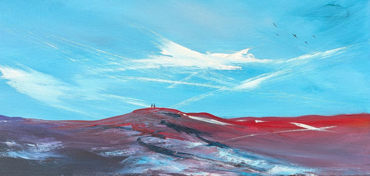 A Wintry Day on the Fells, 40x20x2cm