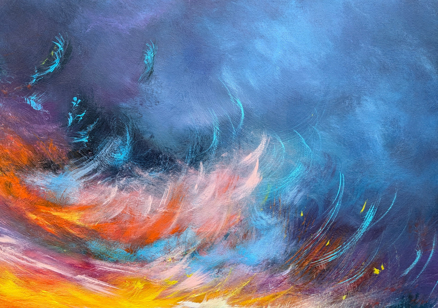 Storms of the Soul, 80x70x3cm