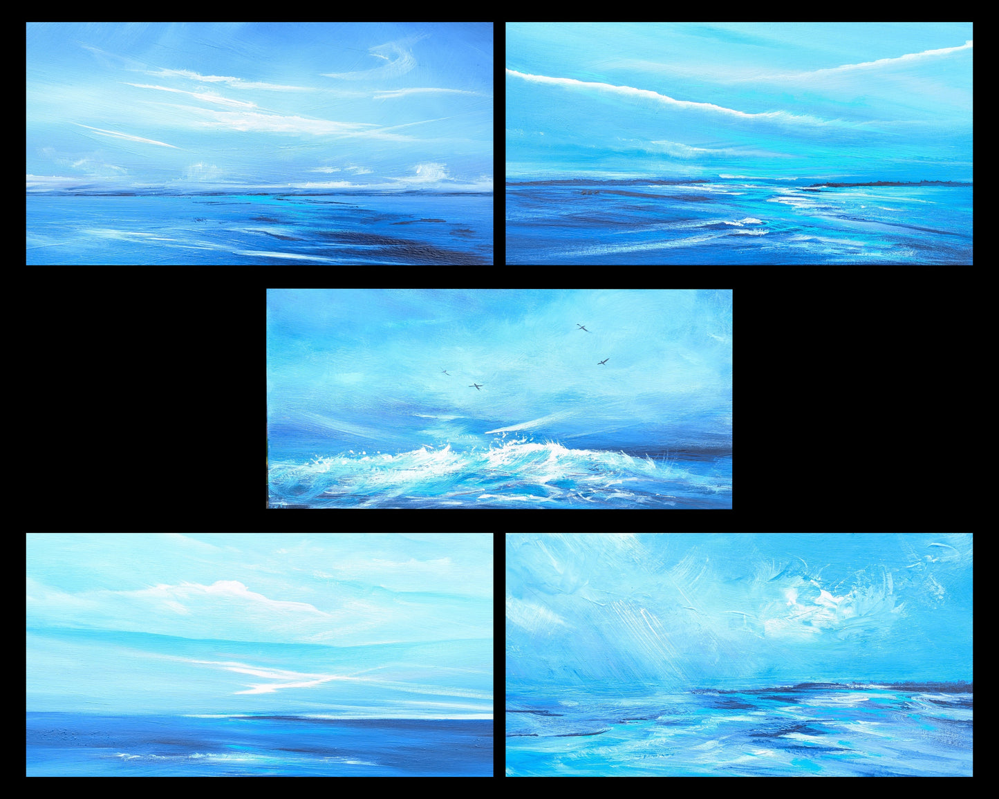 Almighty Blues 1, 40x20cm