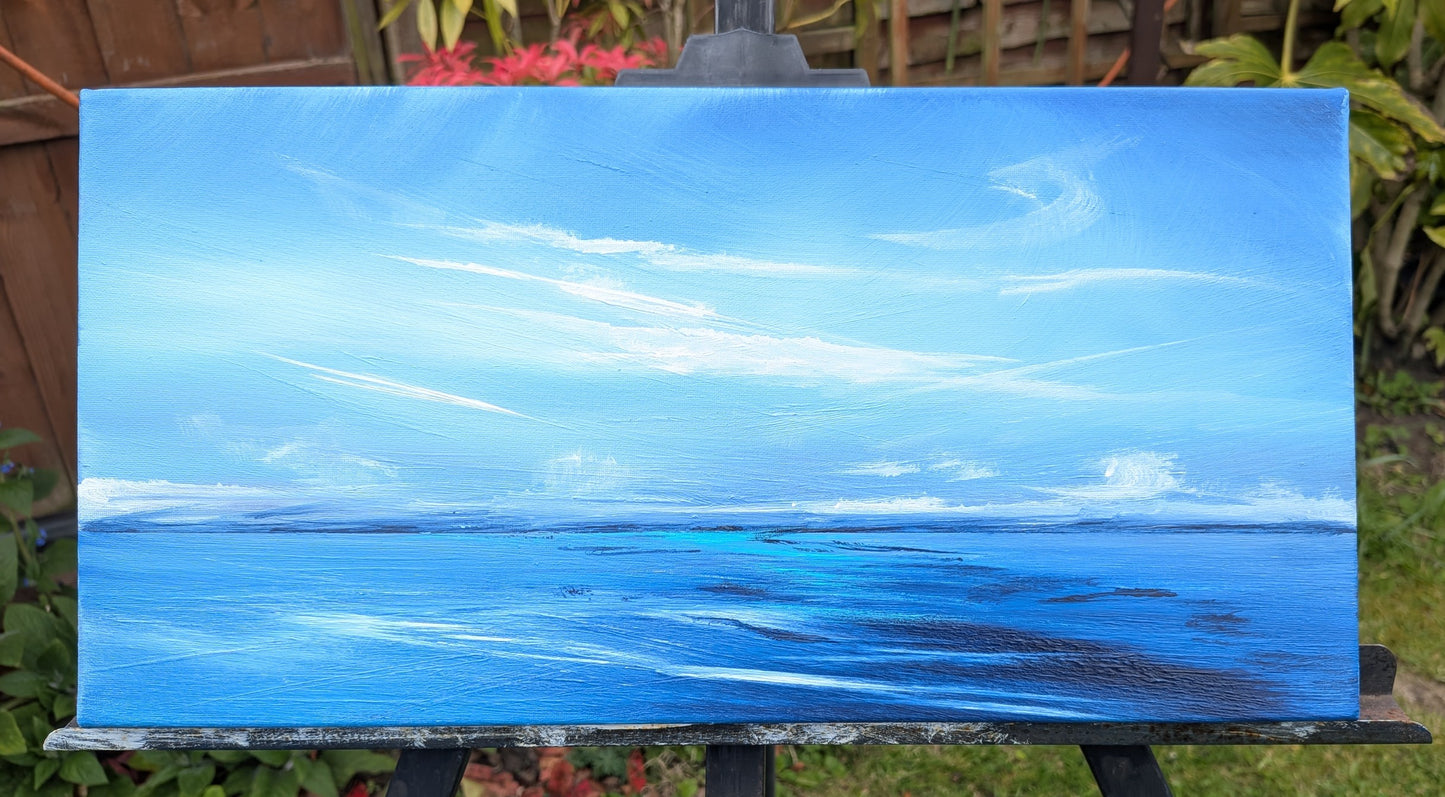Almighty Blues 1, 40x20cm