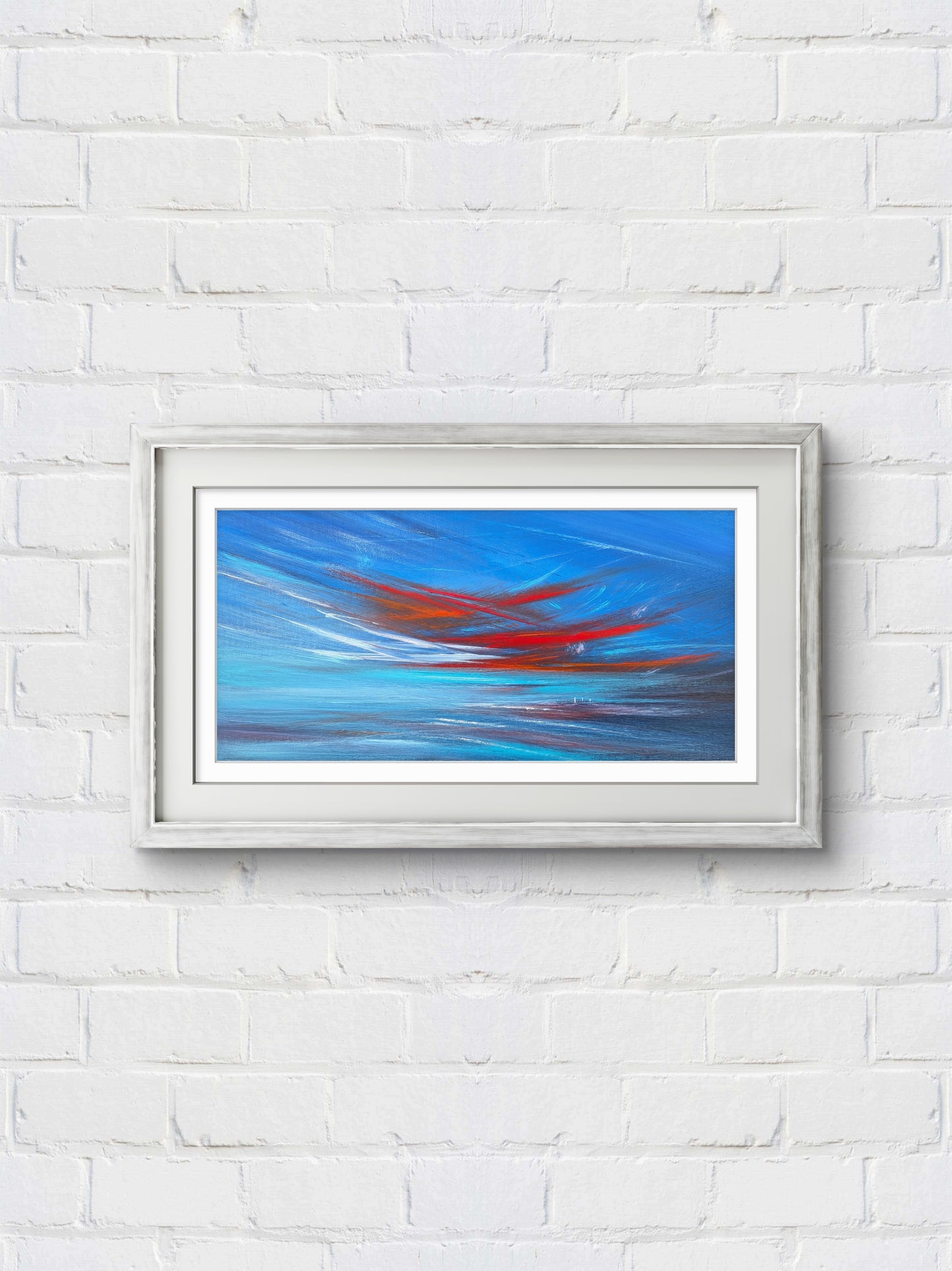 Red Skies, 40x20x2cm