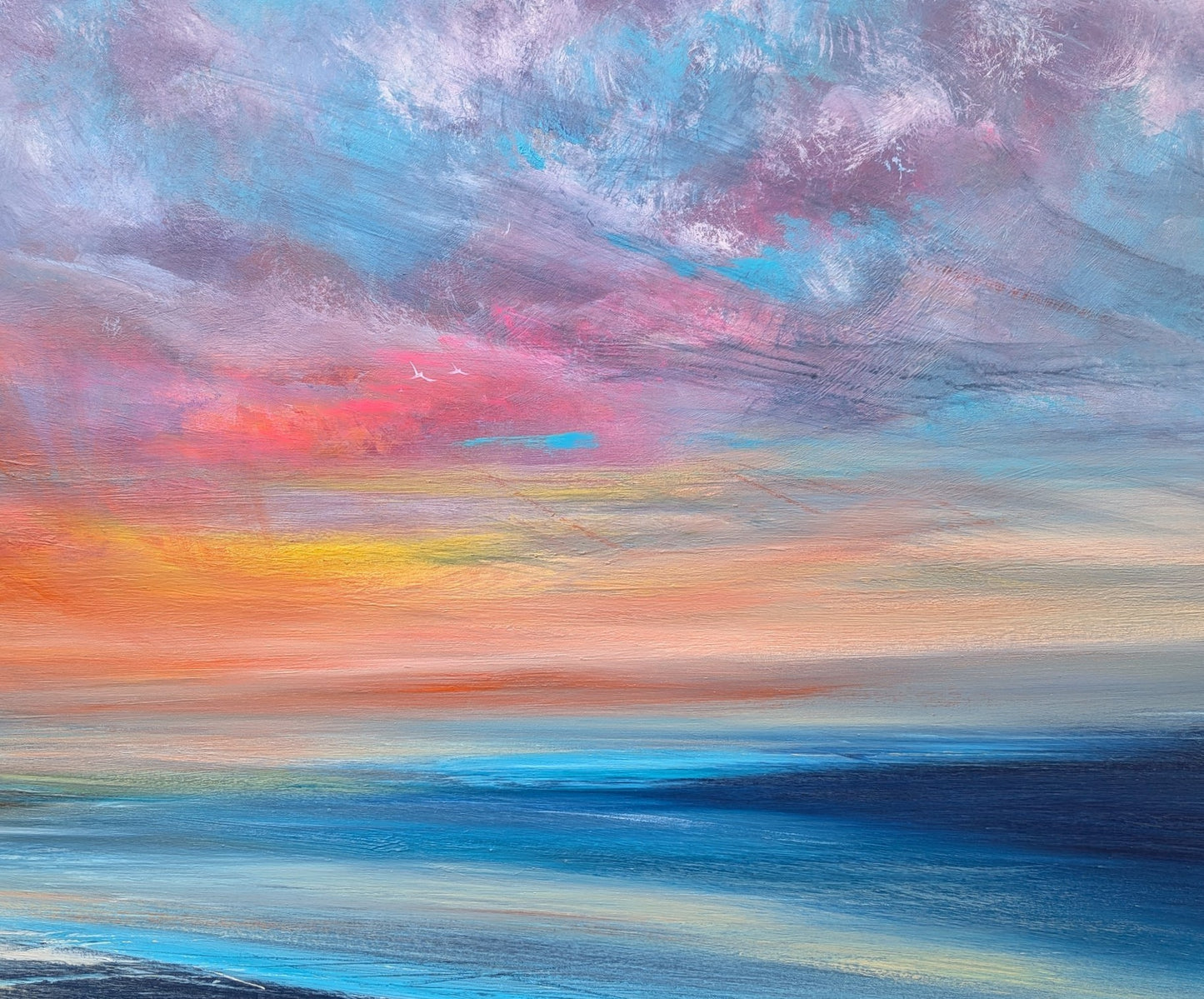 Last Embers, 120x50cm