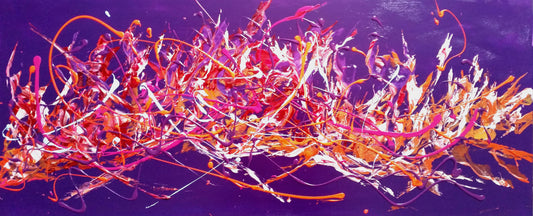 Abstract 120x50cm