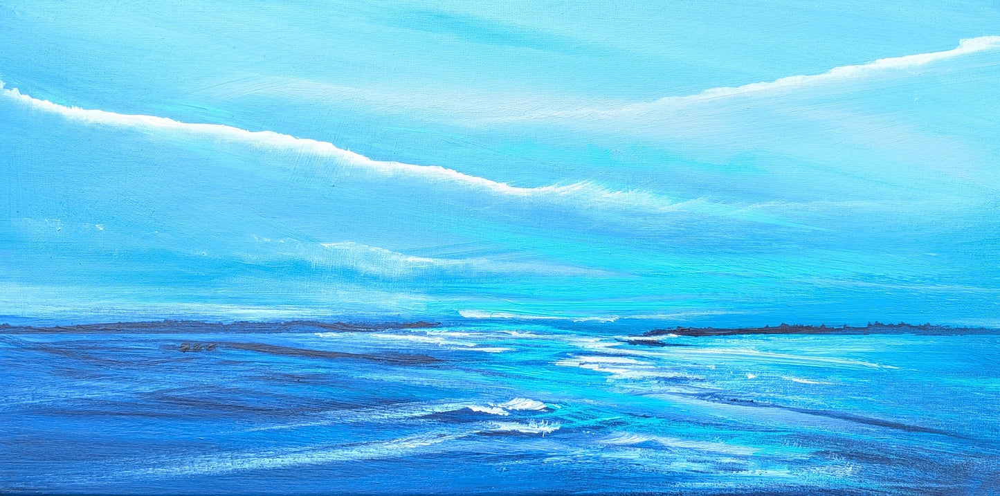 Almighty Blues 2, 40x20cm