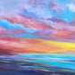 Crimson Chorus, 120x50cm