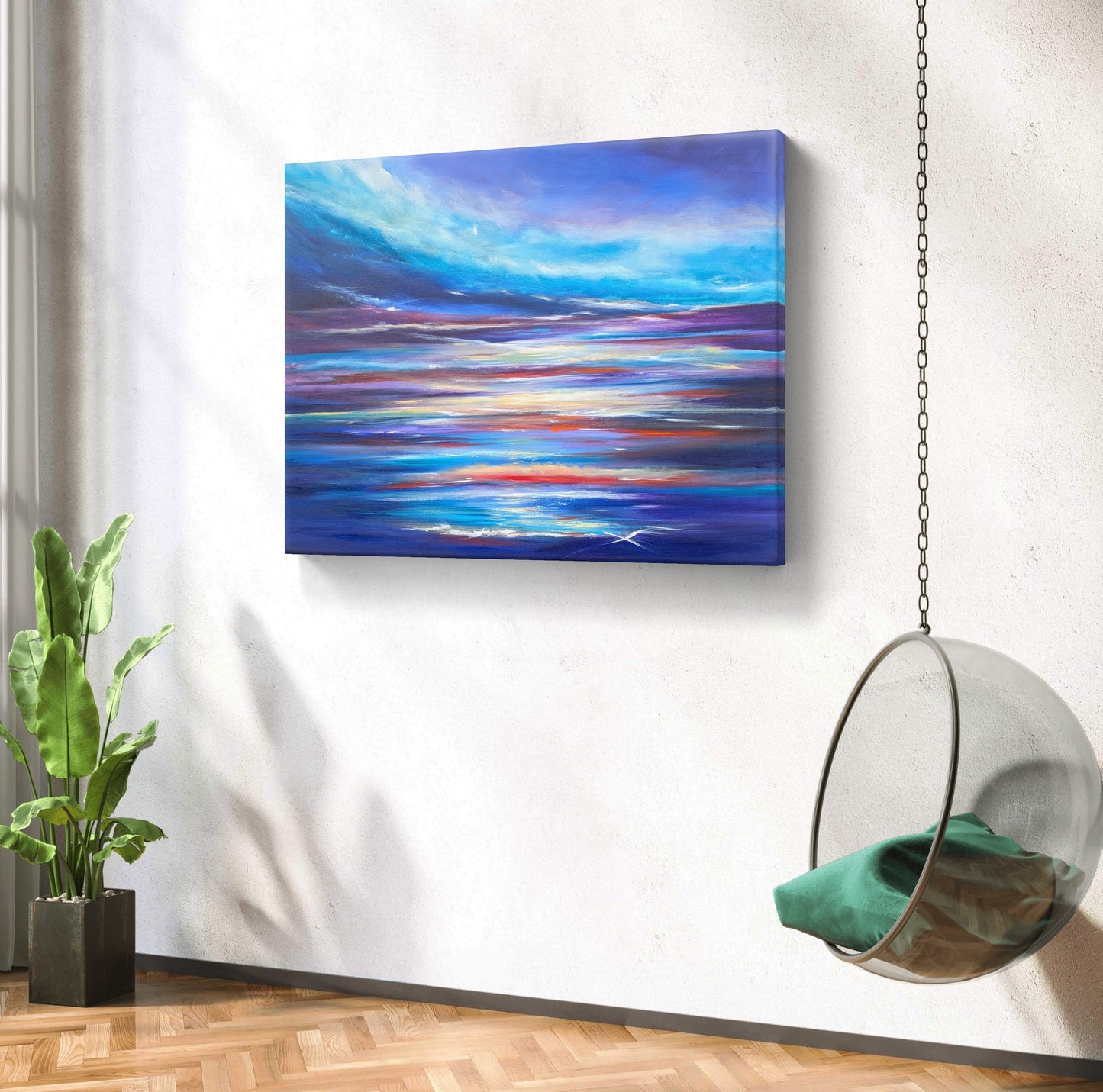 Blue Reverie, 100x80x2cm