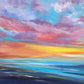 Crimson Chorus, 120x50cm