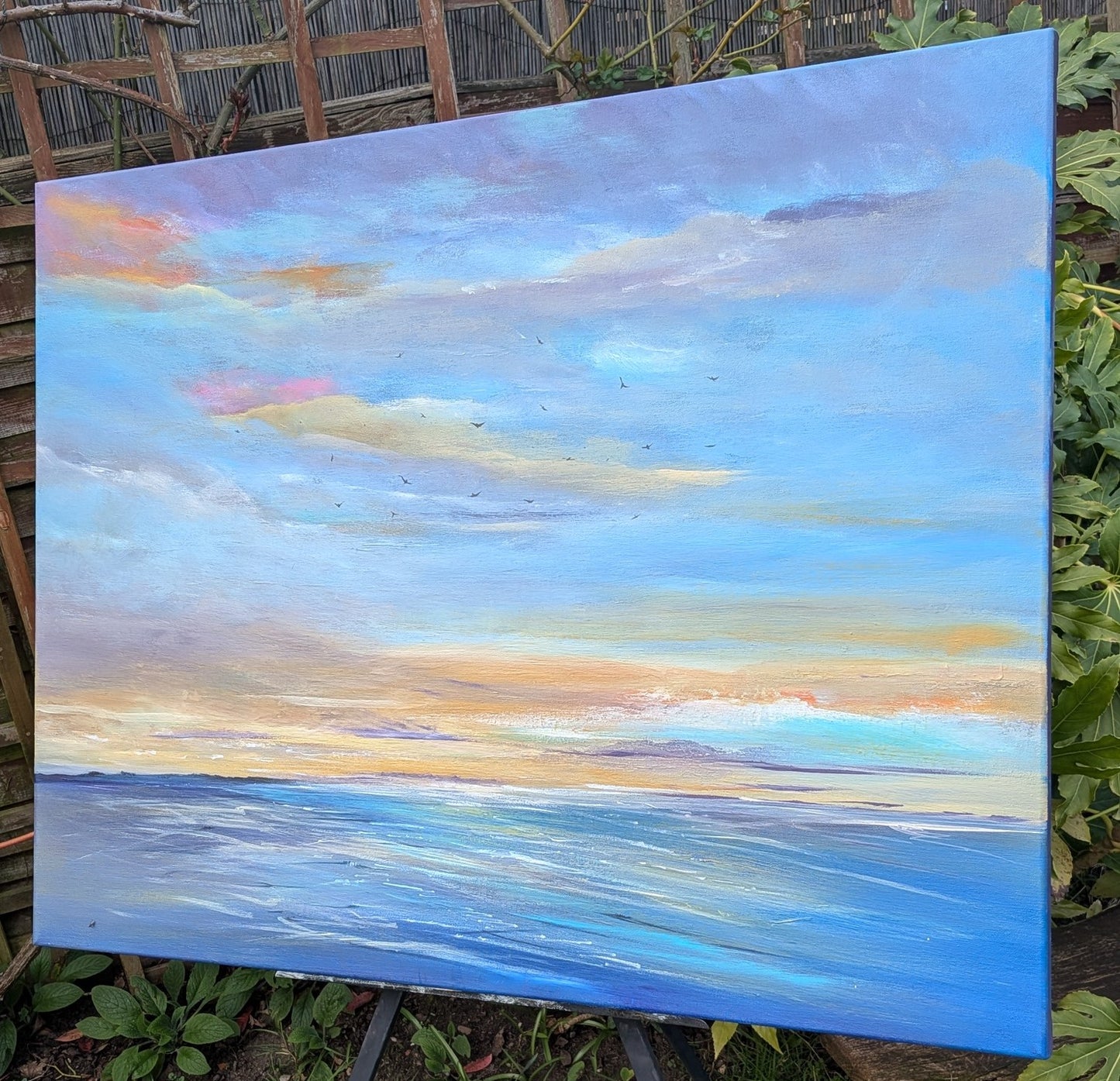Contemplative Dusk, 100x80x2cm