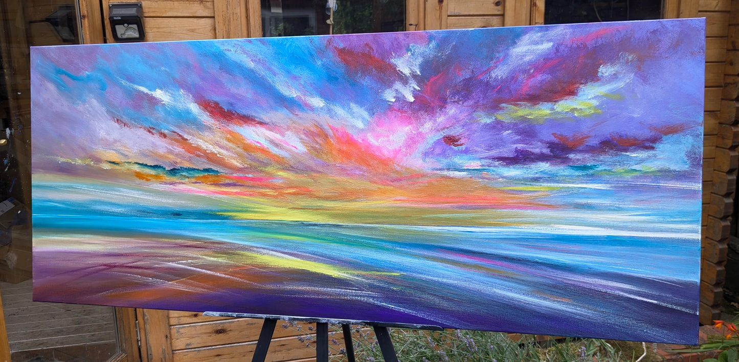 Nature's Symphony IX, 120x50cm