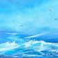 Almighty Blues Surf 40x20x2cm (currently in the Ferrers Gallery Exhibition)