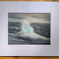 Splash of Teal, Giclee Print