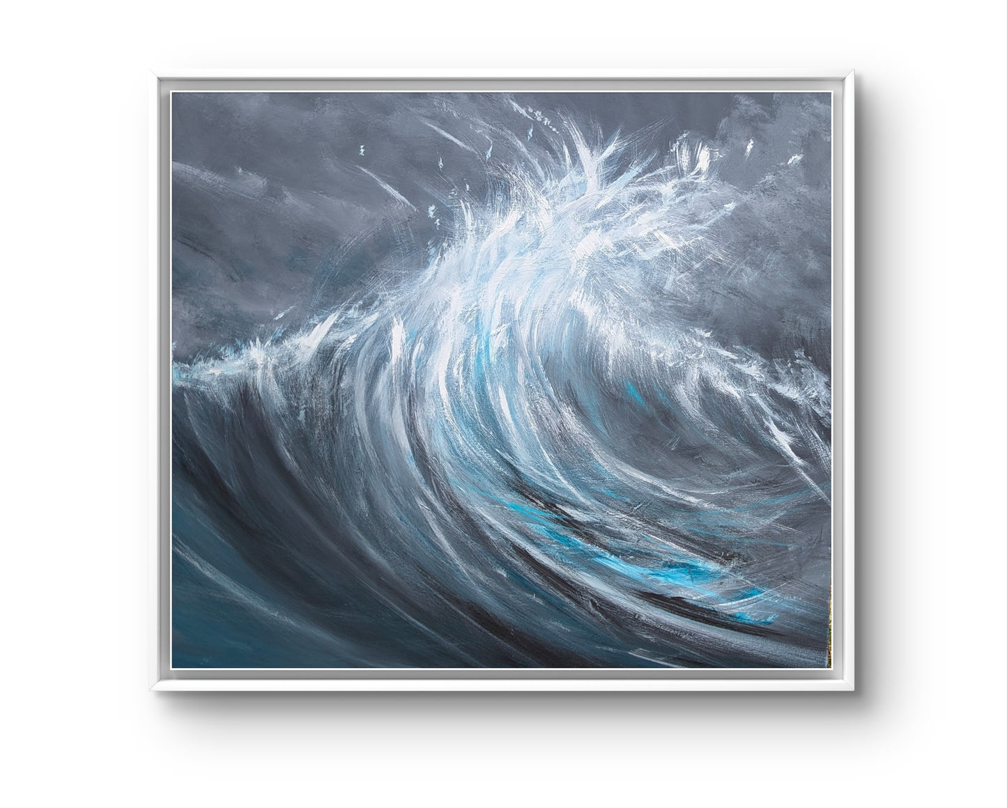When World's Collide 70x80x3cm