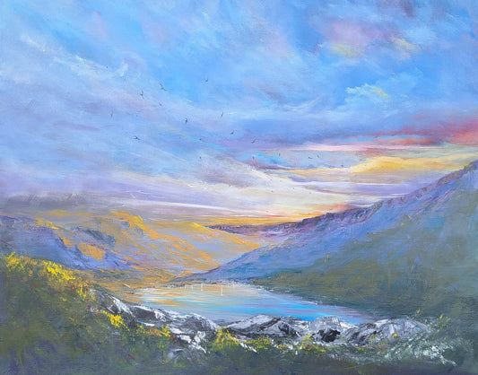 Serenity on the Fells, 100x80x2cm