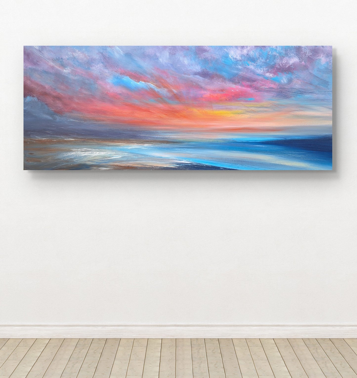 Last Embers, 120x50cm