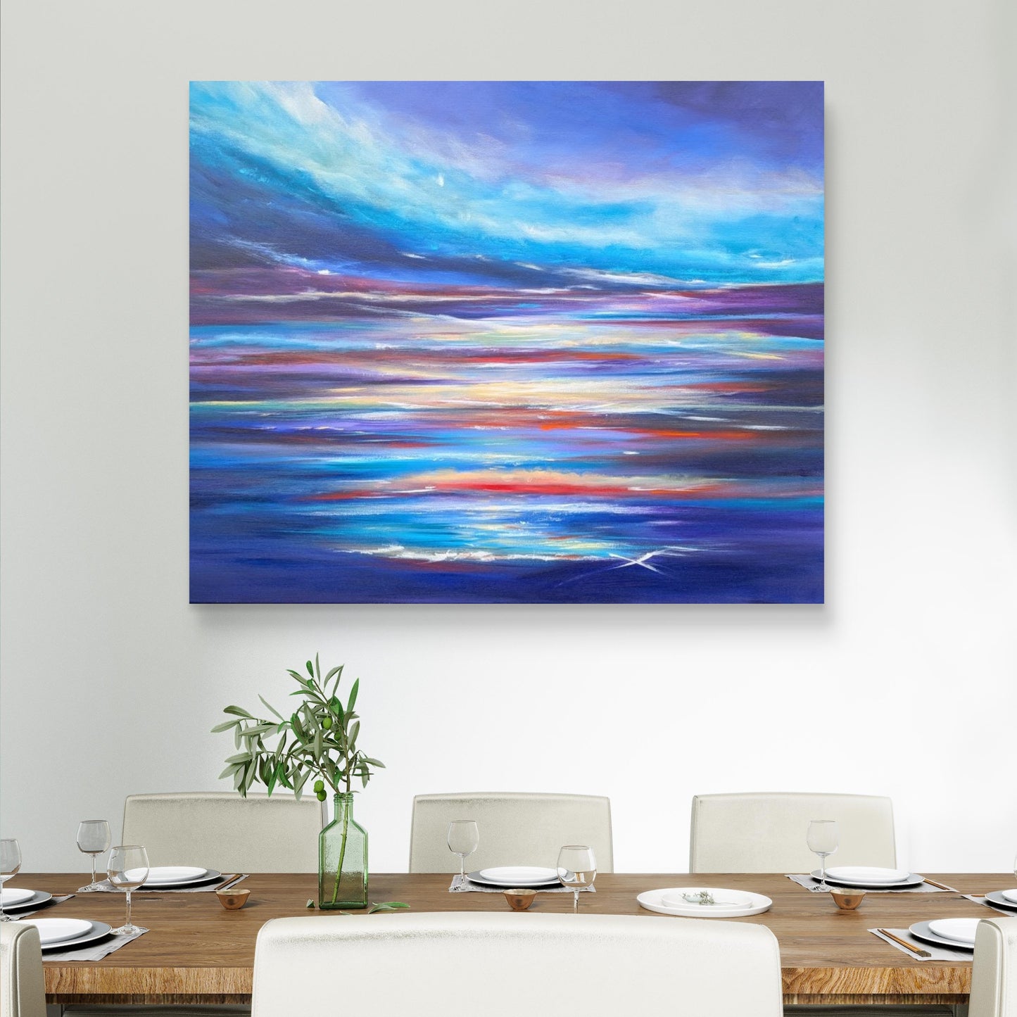Blue Reverie, 100x80x2cm