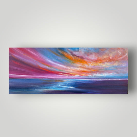Sunset Rhapsody, 120x50cm