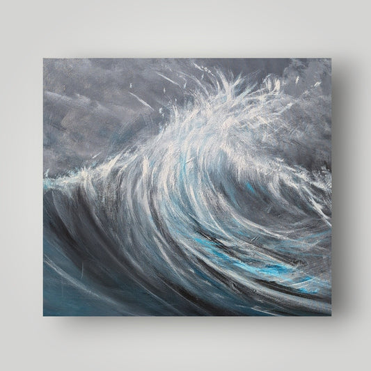 When World's Collide 70x80x3cm