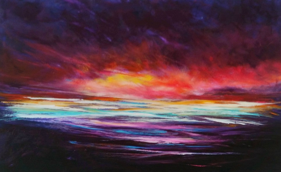 Chasing the Rainbow 100x75cm