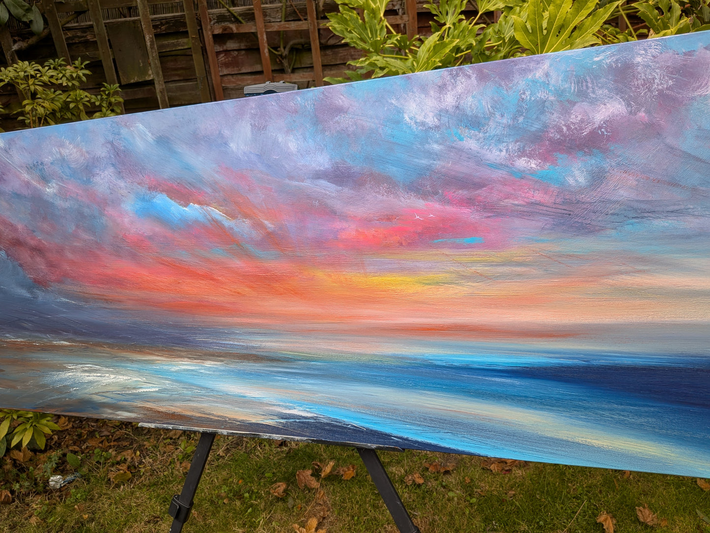 Last Embers, 120x50cm