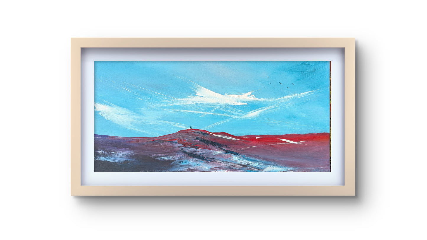 A Wintry Day on the Fells, 40x20x2cm