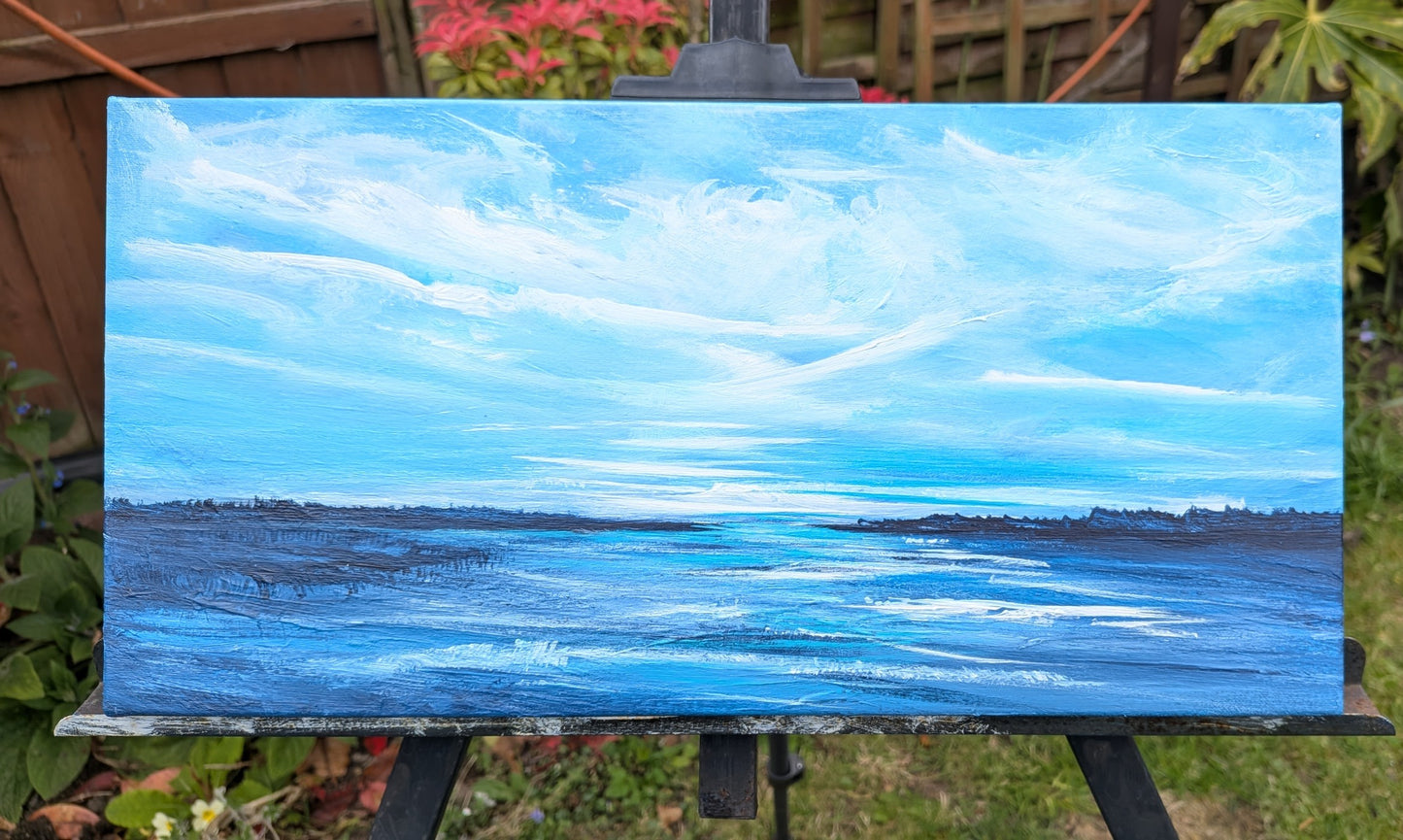 Almighty Blues 3, 40x20cm