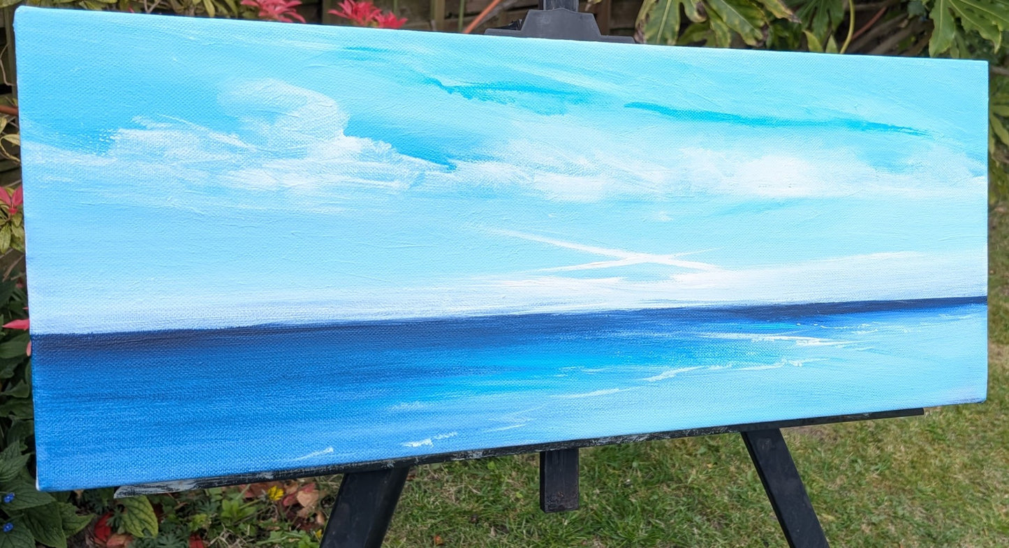 Crystal Blue, 50x20cm
