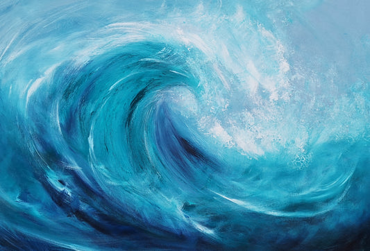 Big Surf, 100x80cm