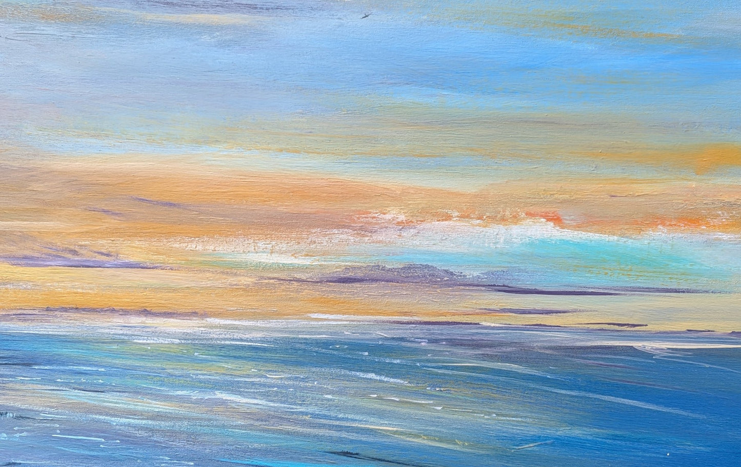 Contemplative Dusk, 100x80x2cm