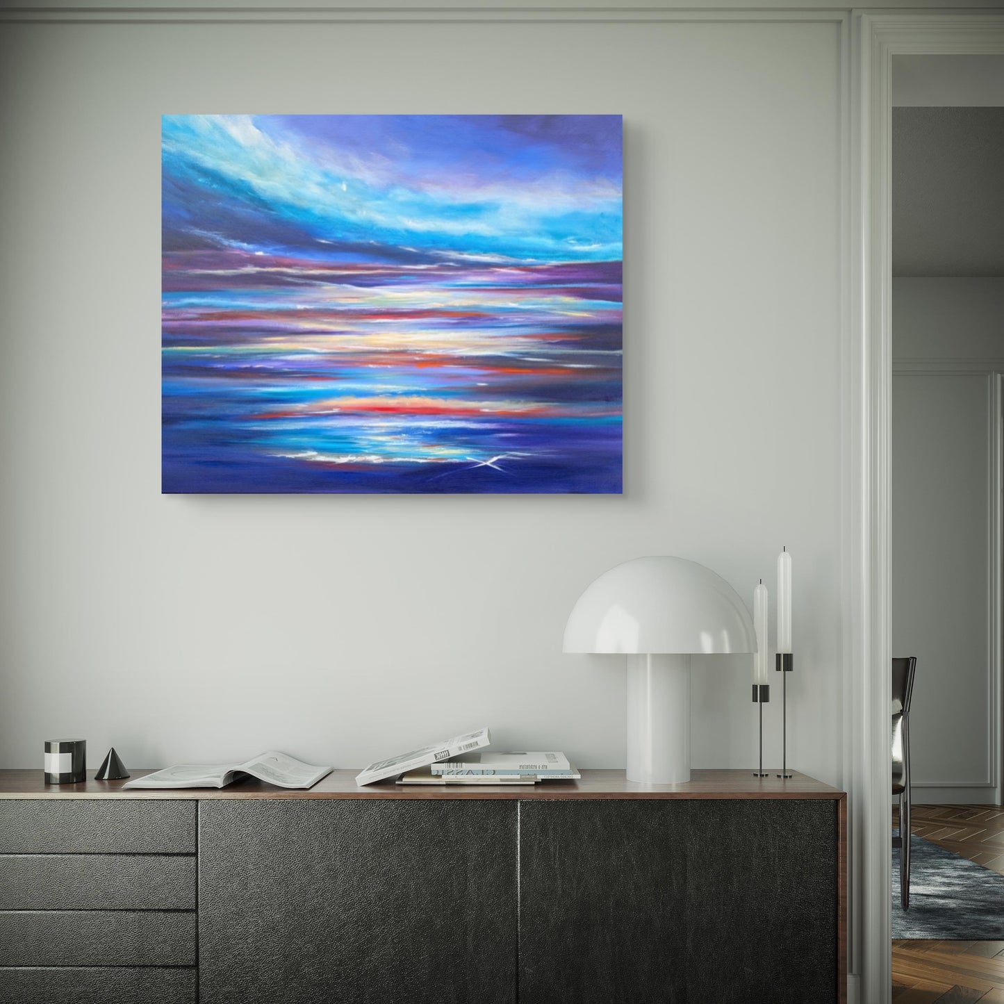 Blue Reverie, 100x80x2cm