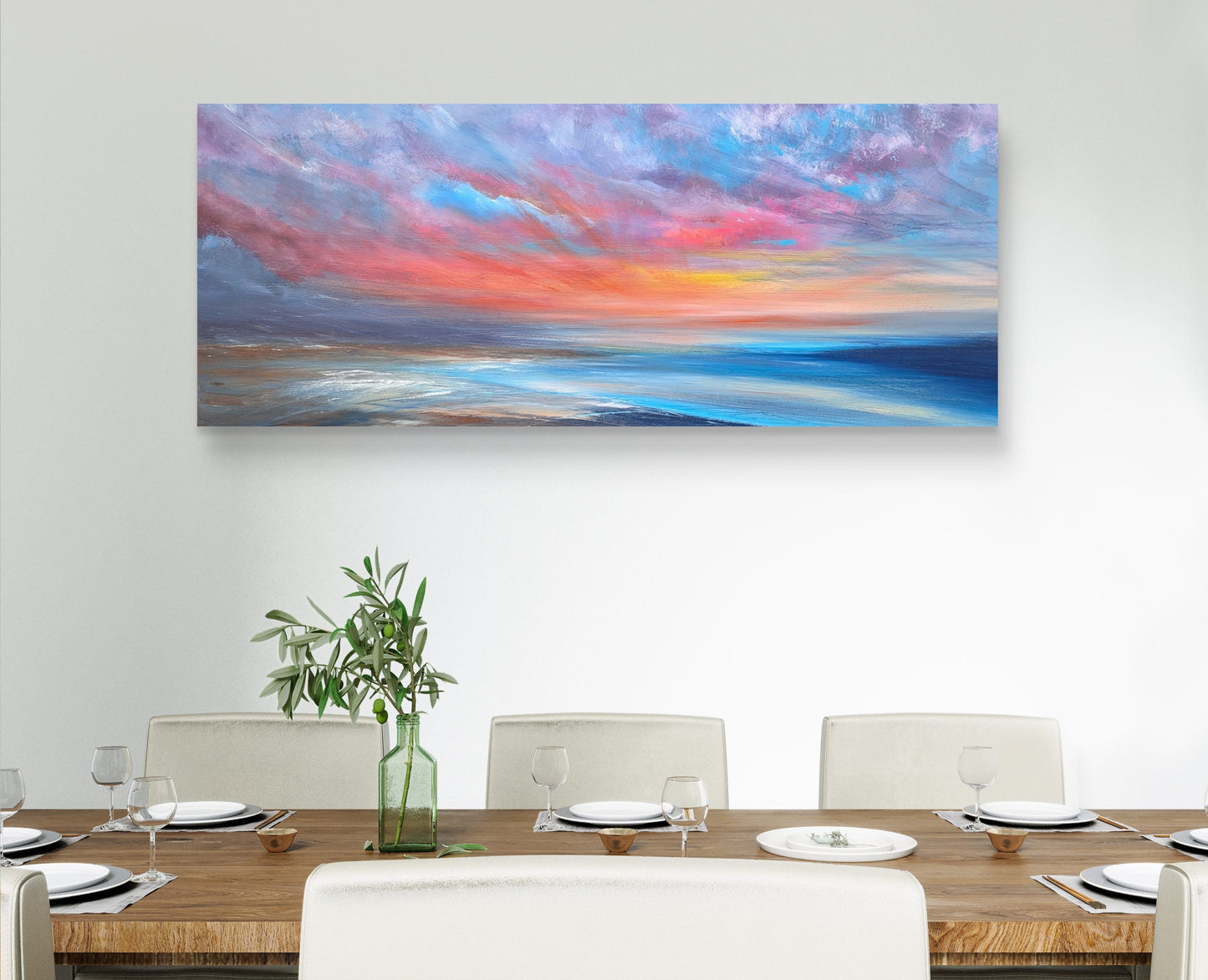 Last Embers, 120x50cm