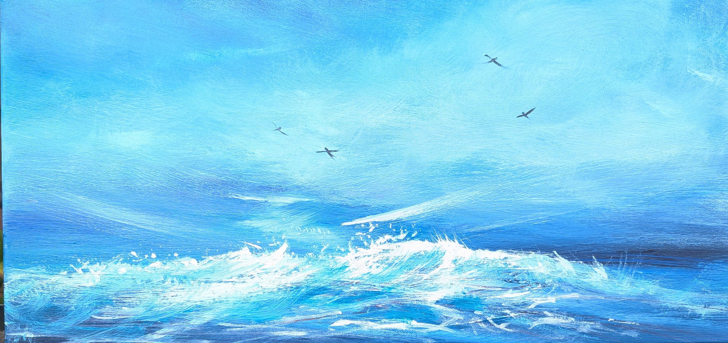Almighty Blues 4, 40x20x2cm