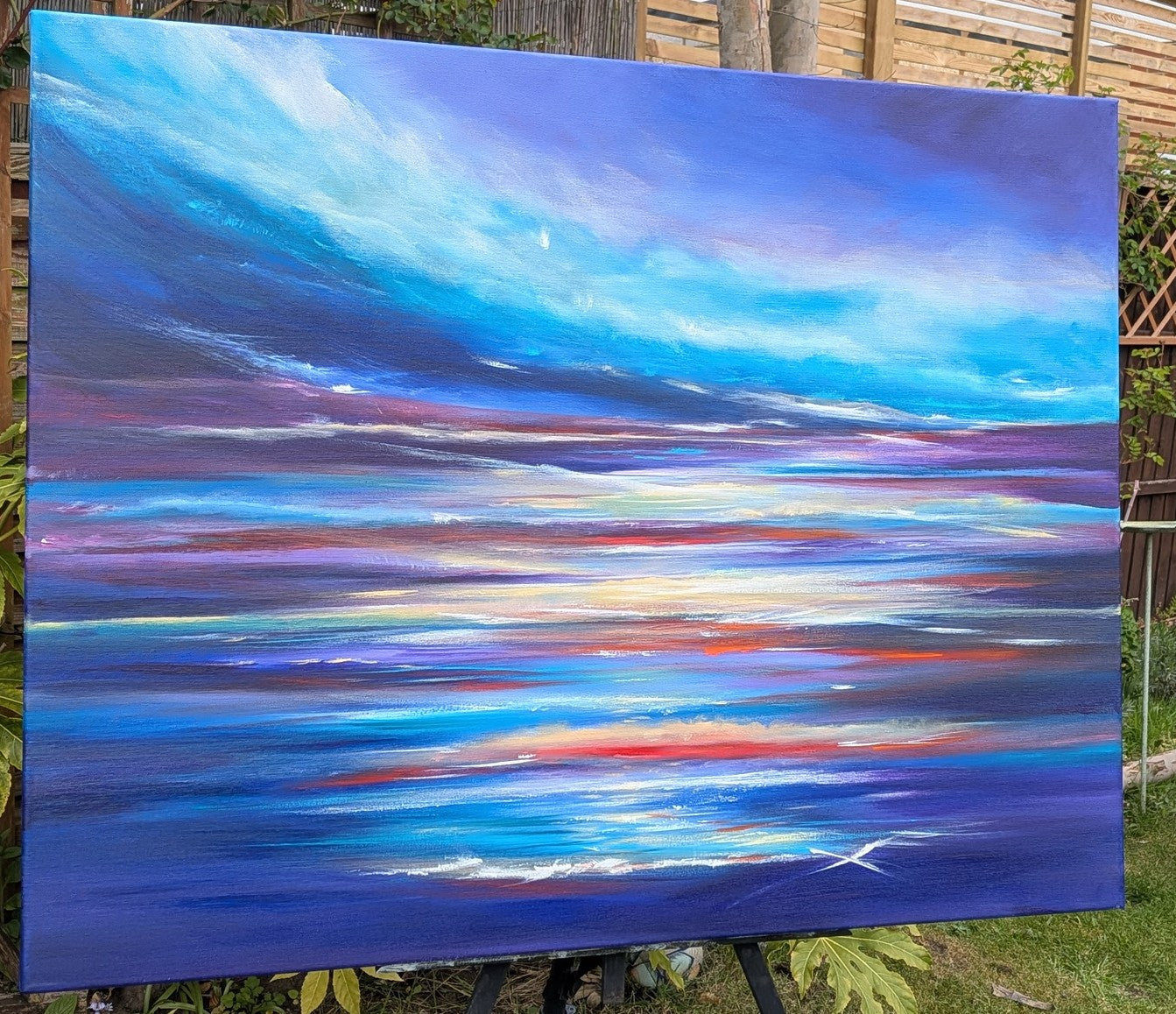Blue Reverie, 100x80x2cm
