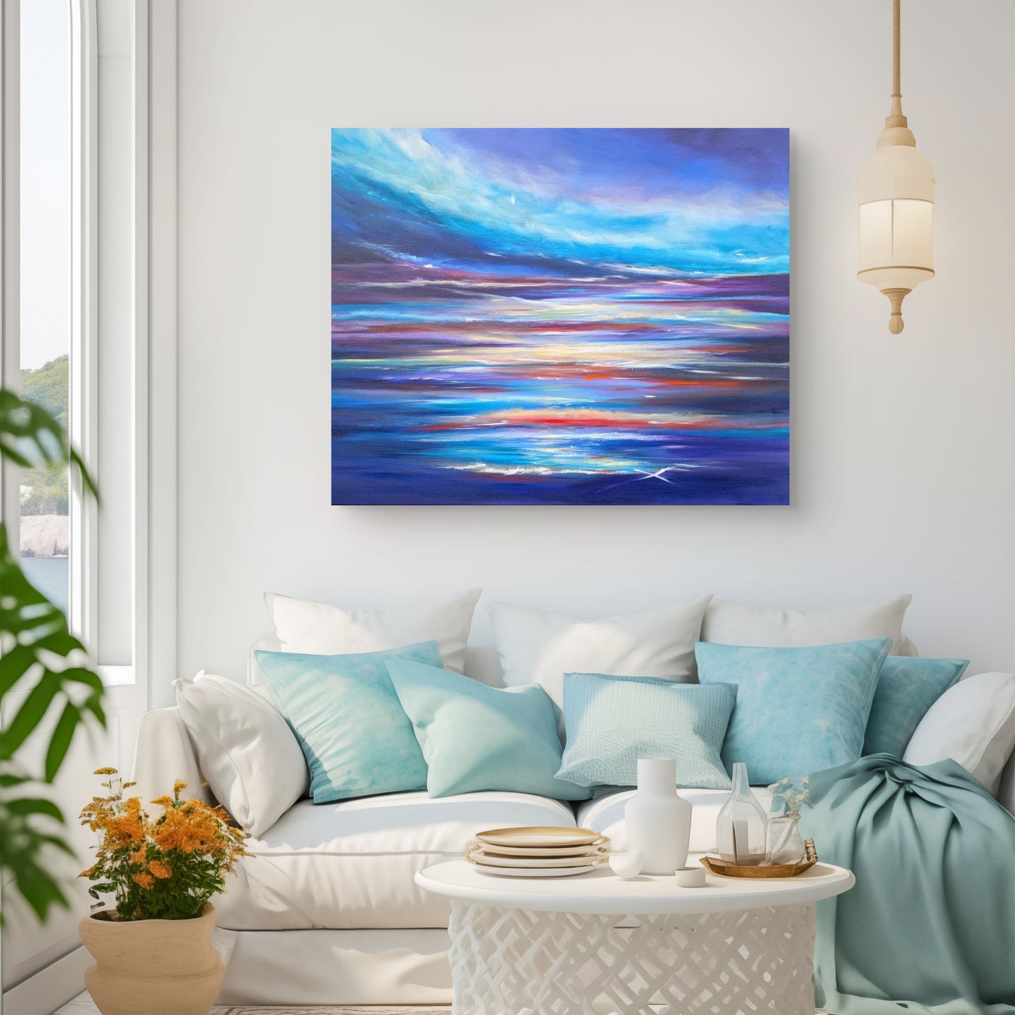 Blue Reverie, 100x80x2cm