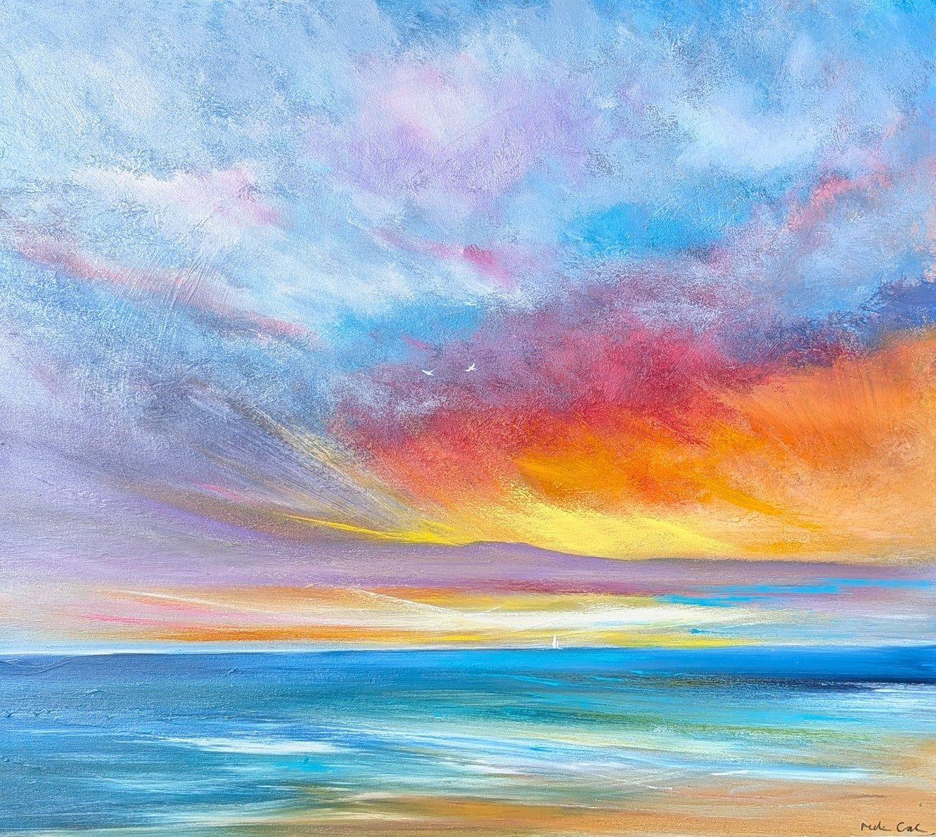 One Summer's Day, 80x70x3cm