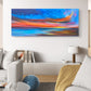 Crimson Chorus, 120x50cm