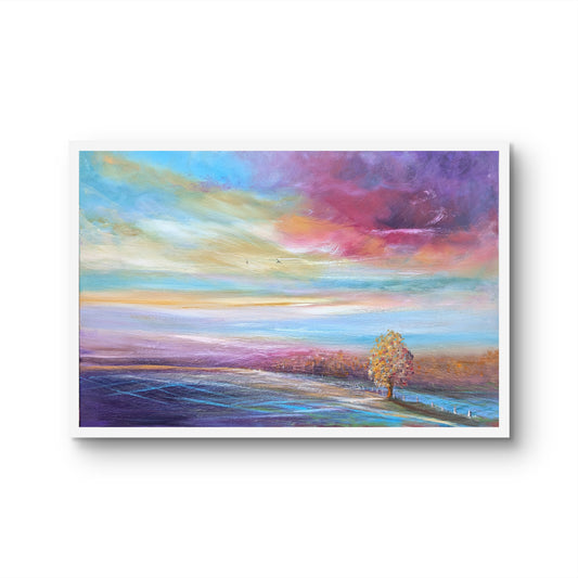 Autumn Morn - Giclee Mounted Print