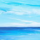Crystal Blue, 50x20cm