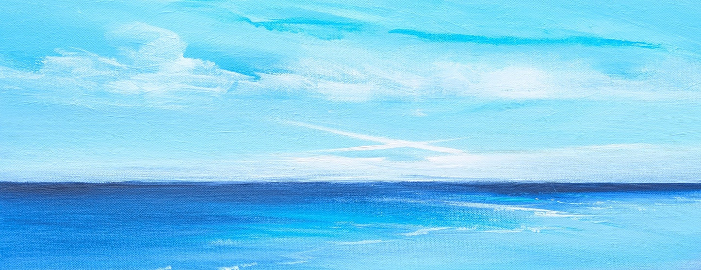 Crystal Blue, 50x20cm
