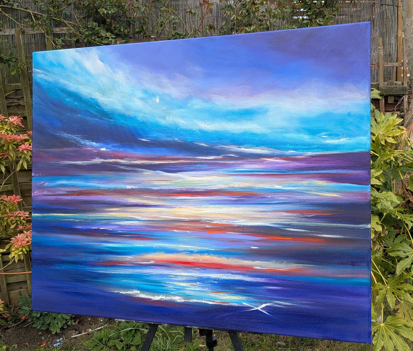 Blue Reverie, 100x80x2cm