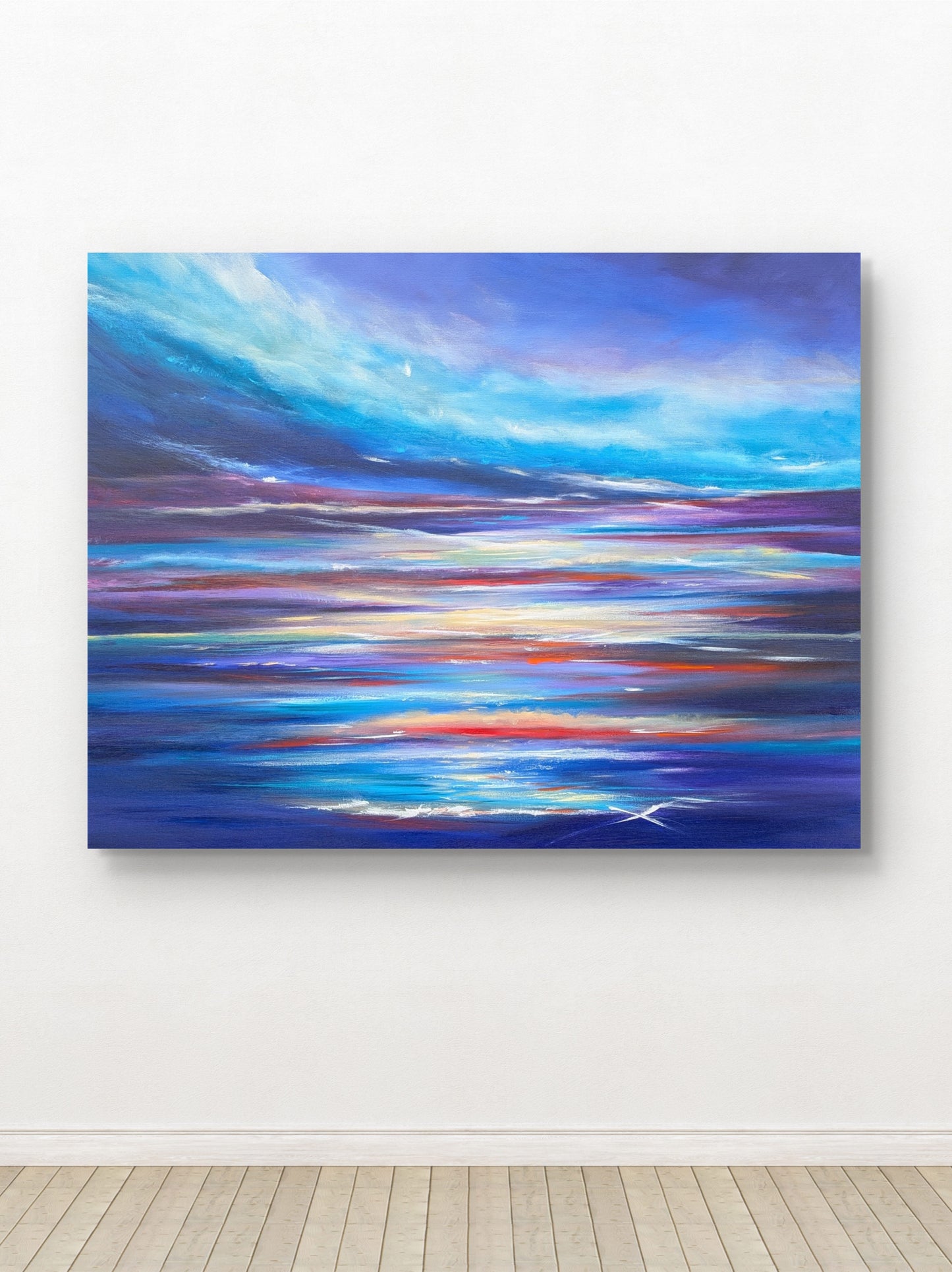 Blue Reverie, 100x80x2cm