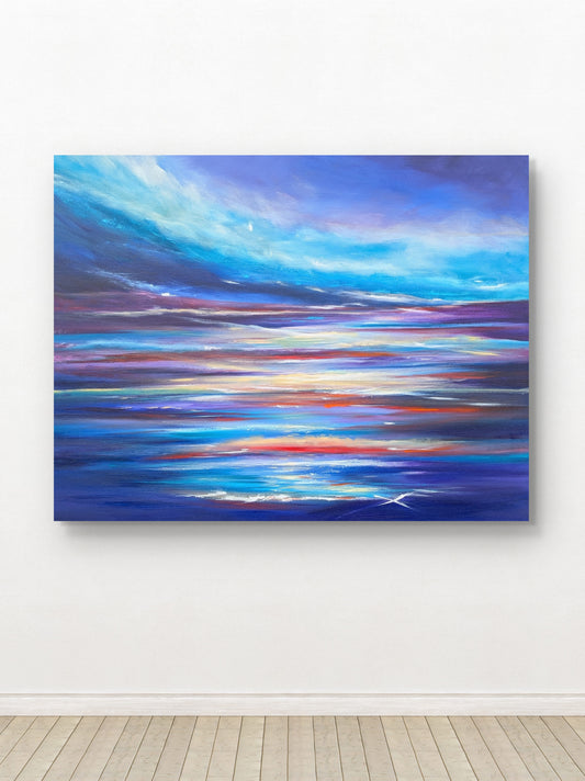 Blue Reverie, 100x80x2cm