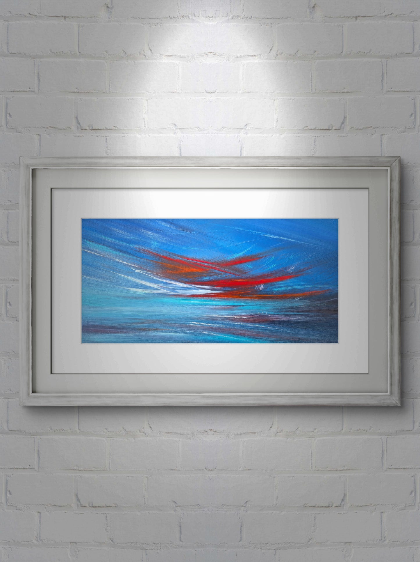 Red Skies, 40x20x2cm