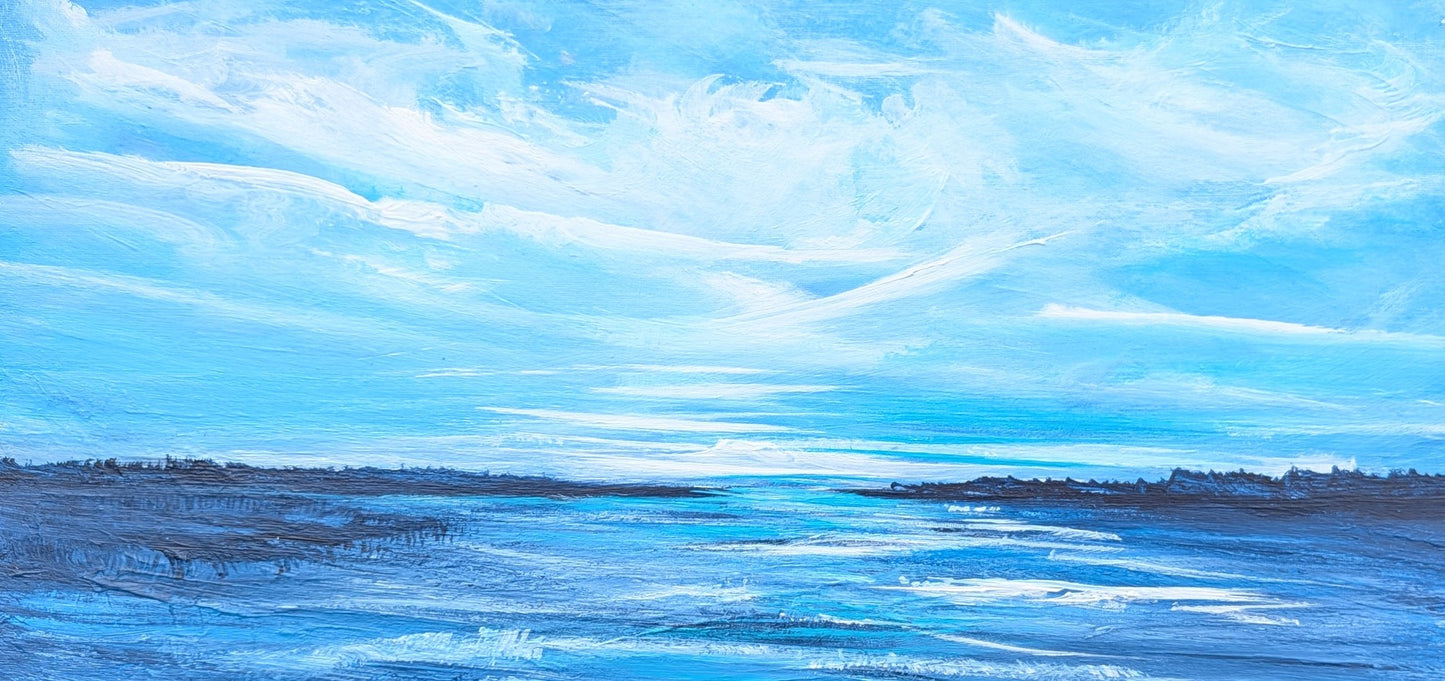 Almighty Blues 3, 40x20cm