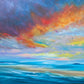 Eternal Skies, 90x70x2cm