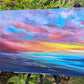 Crimson Chorus, 120x50cm