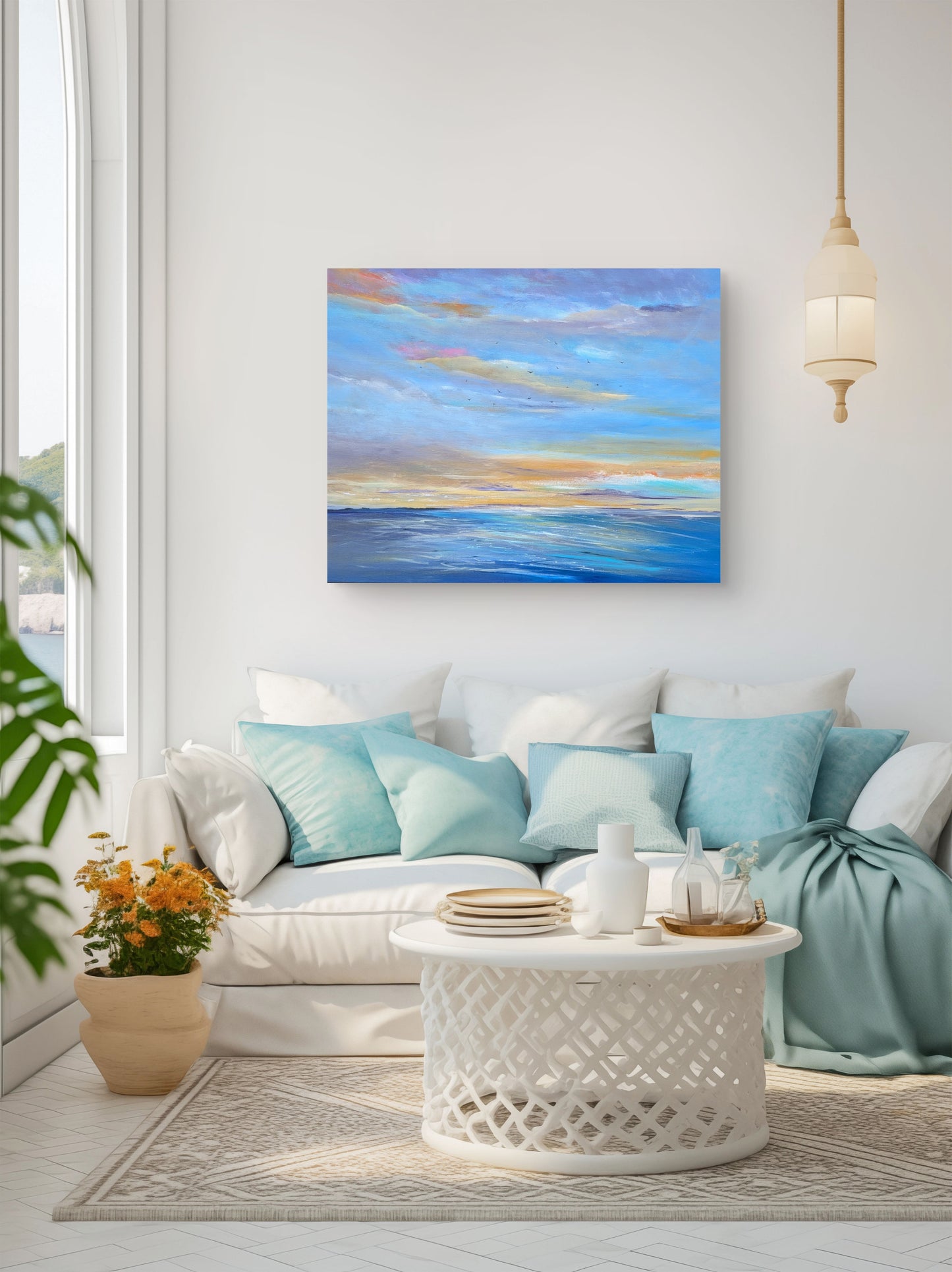 Contemplative Dusk, 100x80x2cm