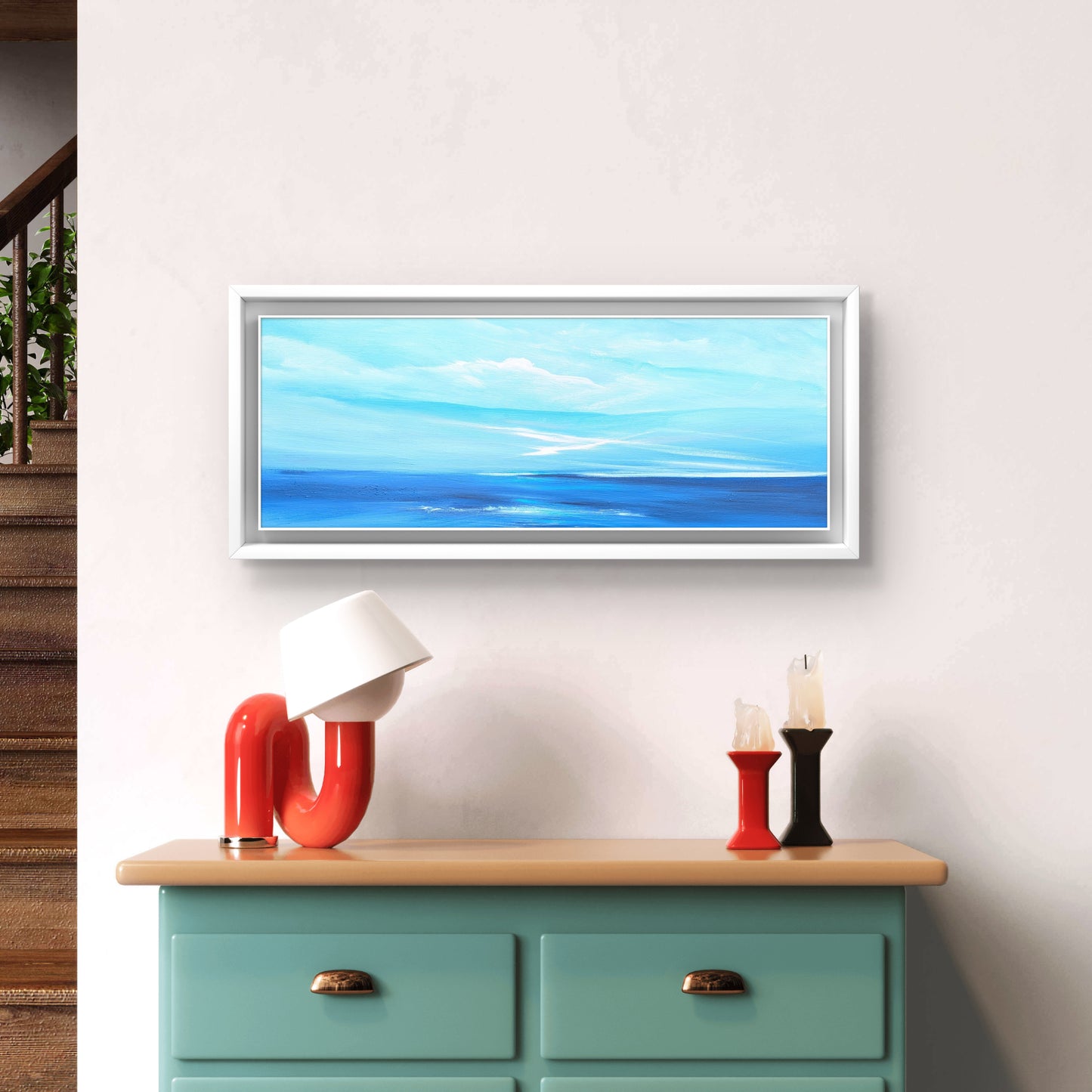 Blue Expanse 75x30cm