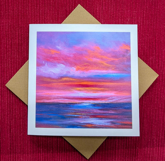 Greetings Card - Ocean's Embrace