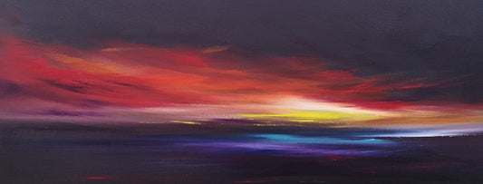 Light in the Darkness, 120x50cm